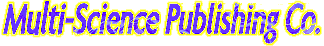 Multi-Science Publishing Co Ltd